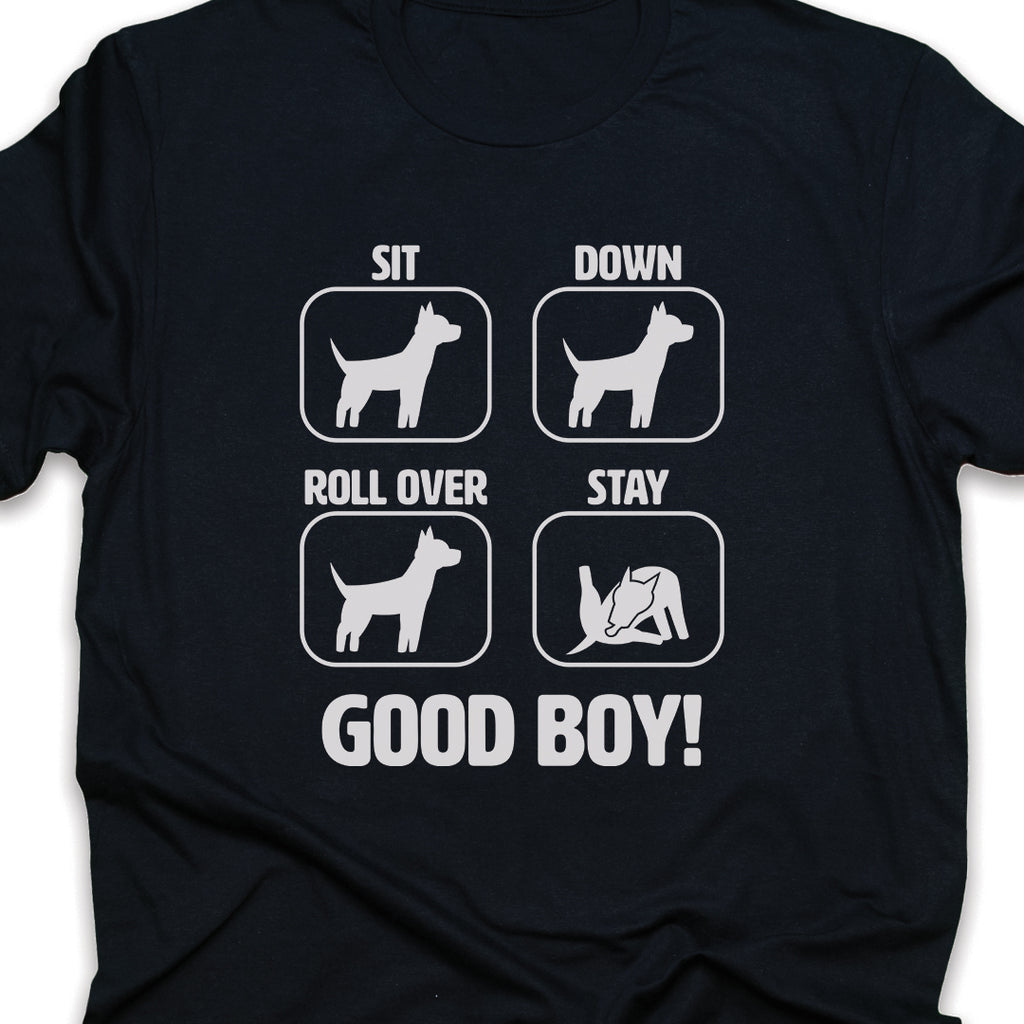 Good Boy Dog Obedience T-Shirt