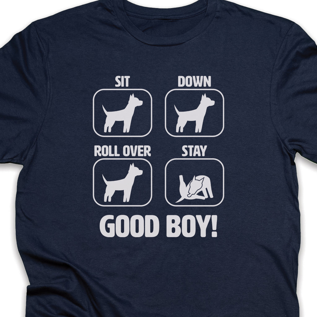 Good Boy Dog Obedience T-Shirt